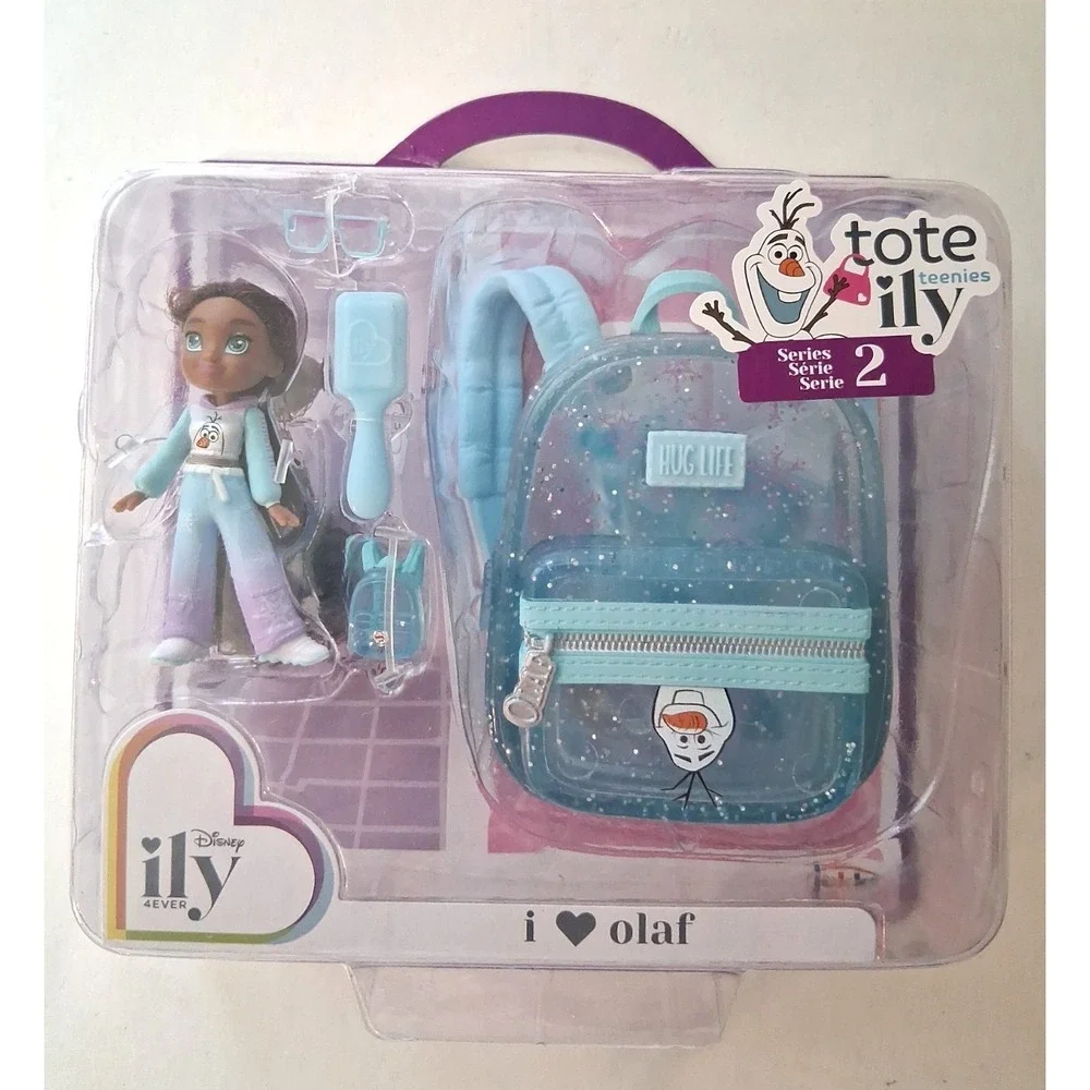 Disney ily 4EVER Tote Teenies I Love Olaf Mini Doll Backpack Purse Series 2